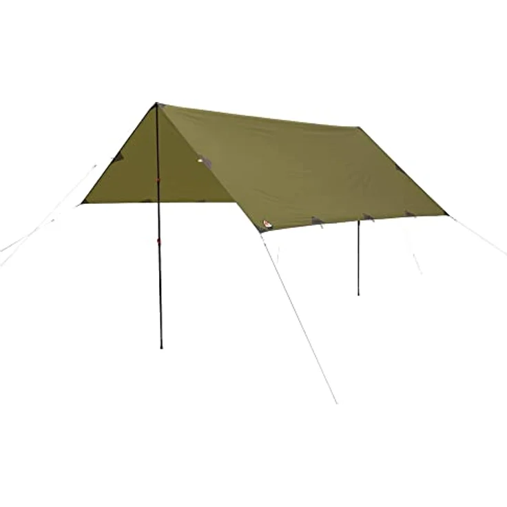 Robens Trail Tarp, vielseitiges Zelt, 3m x 3m, 1 kg, robustes HydroTex HD RS Material, 5000 mm Wassersäule – Bild 1