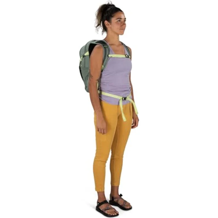 Osprey Daylite Plus Earth, Rucksack für Lifestyle, unisex, Tropical Blue, O/S, recyceltes Polyester, bluesign-zertifiziert – Bild 4