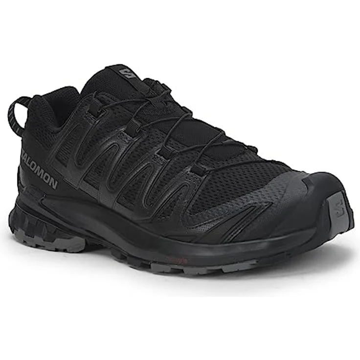 Salomon XA PRO 3D V9, Herren Wanderschuhe Trail-Running Schuhe mit Trailrunning-Sohle für besseren Halt, schwarz, EU 42 2/3 UK 8.5 – Bild 4
