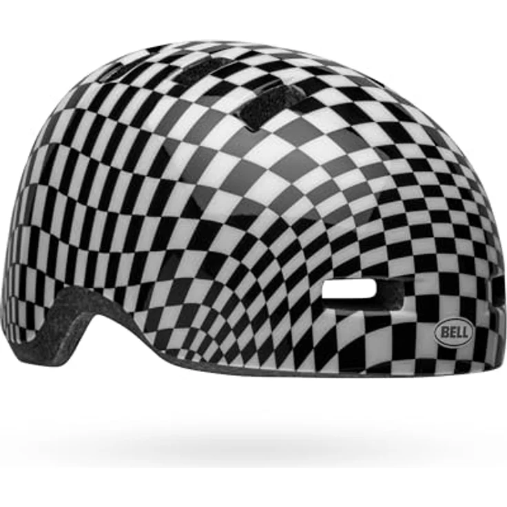 Bell Lil Ripper, Velohelm für Kinder, anpassbar für Kopfgrößen 52 - 55.5 cm, mit no-pinch Gurtschließe und coolen Dekoren – Bild 1