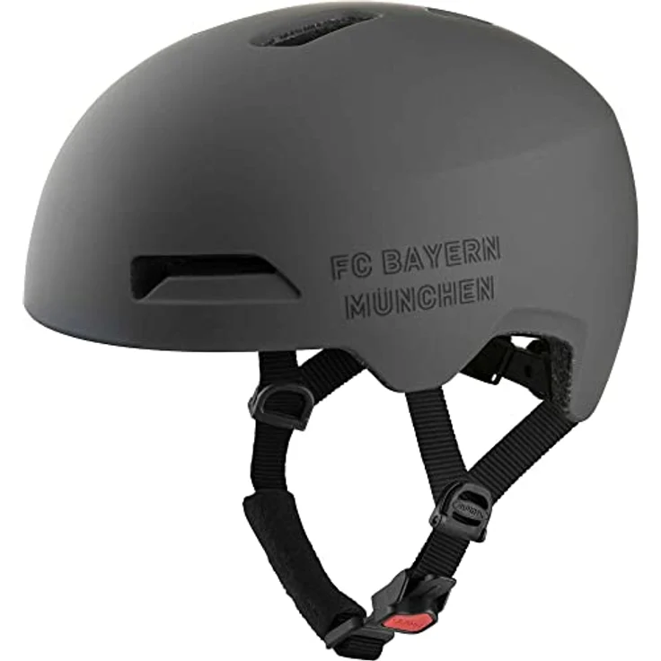 Alpina Haarlem Fcb Coffee - Grey Matt, Größe 57 - 61 cm - Fahrradhelm, Farbe Grau – Bild 2