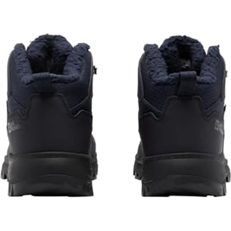 Jack Wolfskin Everquest Mid Texapore, Winterschuh (wasserdicht, atmungsaktiv, PFC-frei, bis -30°C warm, dark navy) – Bild 6