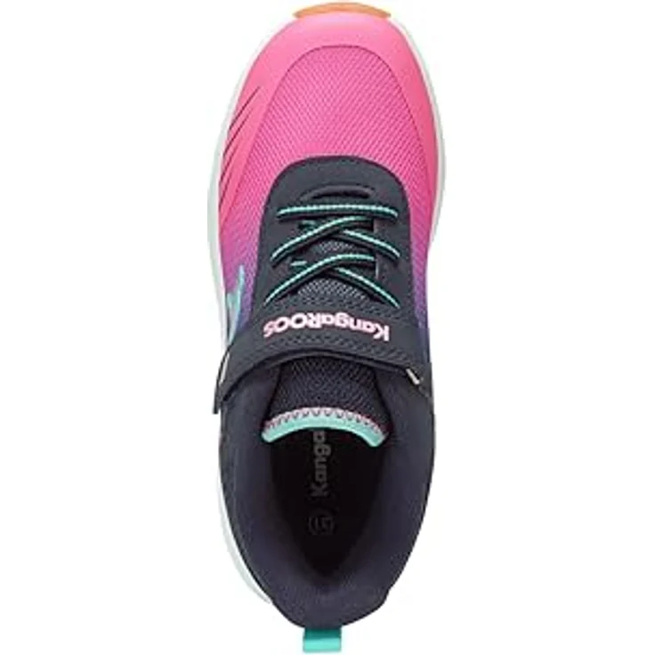 KangaRoos KB-Rida EV Klettschuh, sportlicher Hallensportschuh für Kinder, blau/pink, Gr. 33 – Bild 5