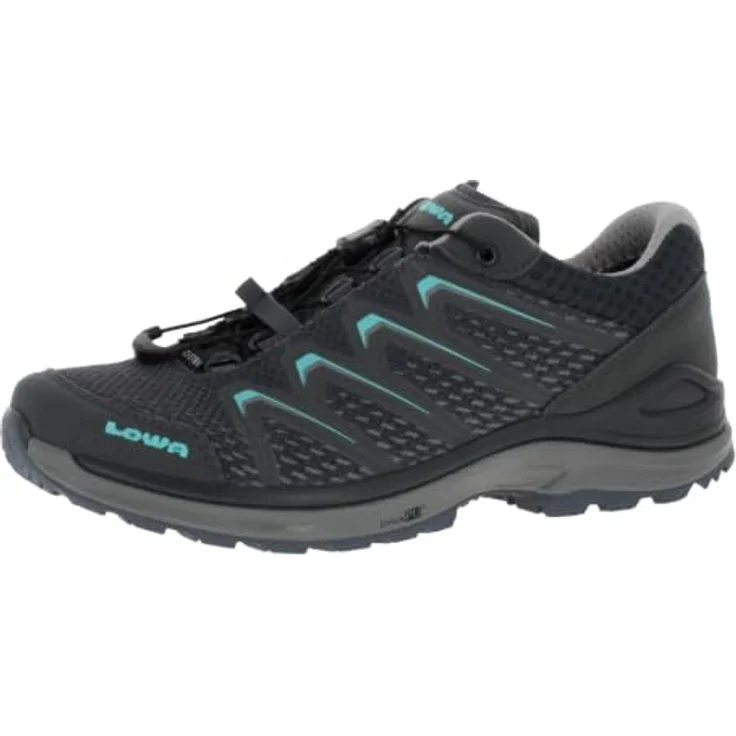 LOWA MEADOW GTX LO SL, Wander- & Bergschuhe Damen, wasserdichtes GORE-TEX, grau, Größe 43 1/2 EU – Bild 1