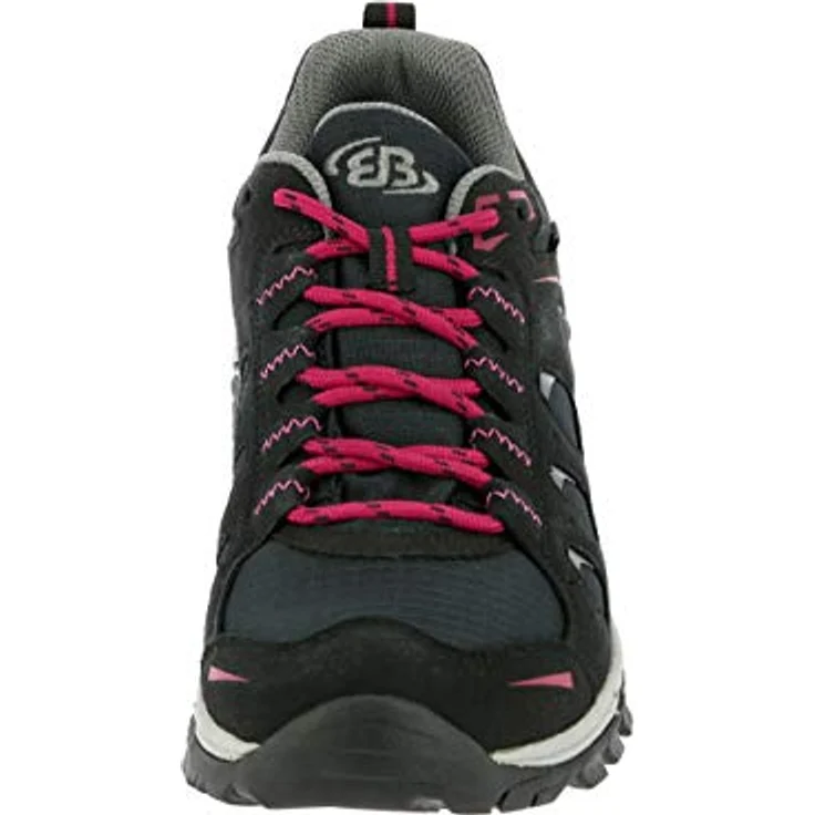 Brütting Damen Wanderschuhe, robuste Outdoorschuhe aus hochwertigem Leder, Schnürung, schwarz, Größe 39 – Bild 3