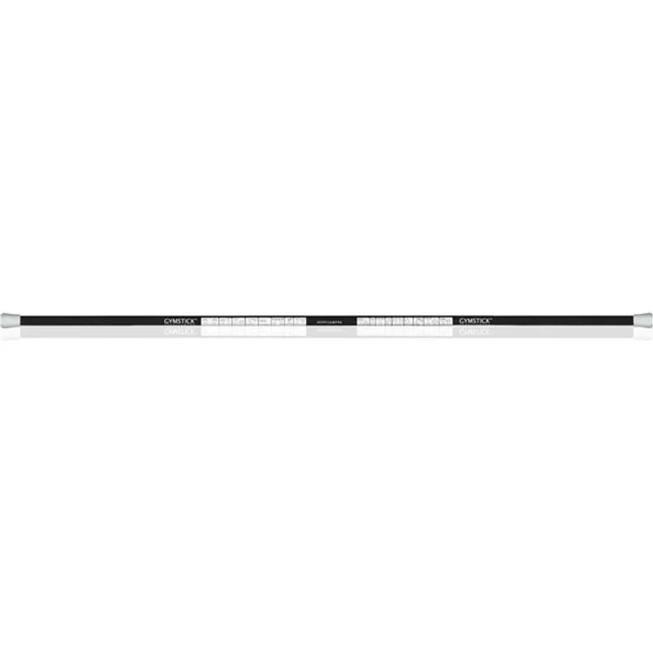 Gymstick Stretching Stick, Flexibles Fitnessgerät für Mobilitätsübungen mit vorgedruckten Grundübungen
