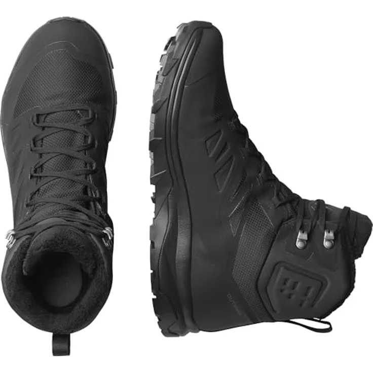 Salomon OUTblast TS CSWP, Herren Wanderschuhe mit Climasalomon Waterproof Membran und Thinsulate Isolierung, 47 1/3, Schwarz – Bild 4