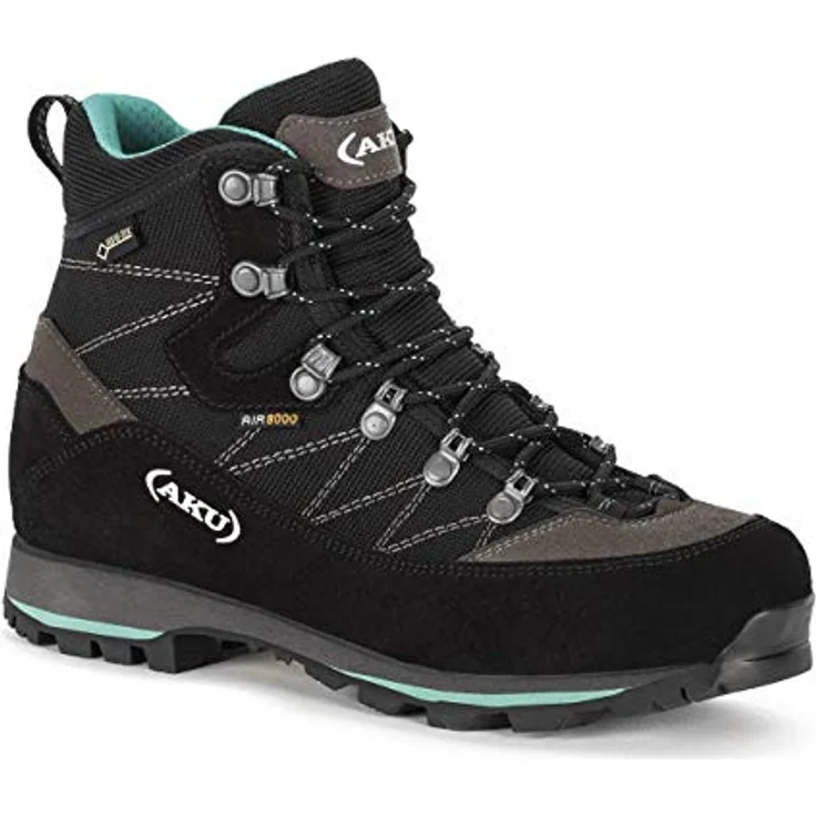 AKU Trekker Lite III Wide GTX, Damen Wanderschuhe für Bergsportaktivitäten, Größe 39.5, Schwarz – Bild 1