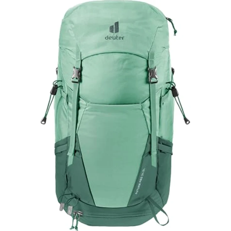 deuter Futura Pro 34 SL Damen Wanderrucksack, Aircomfort Netzrücken-System, SL Women's Fit, Vorrichtung für Trinksystem – Bild 2