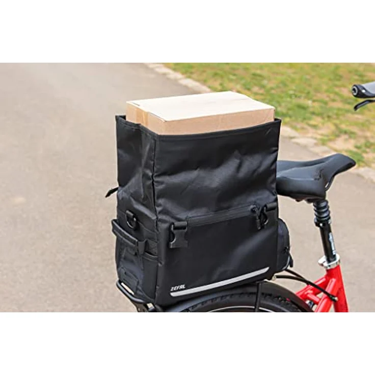Zefal Gepäckträgertasche Z Travel 60 schwarz Größe 32x18x22 cm 20ltr – Bild 5