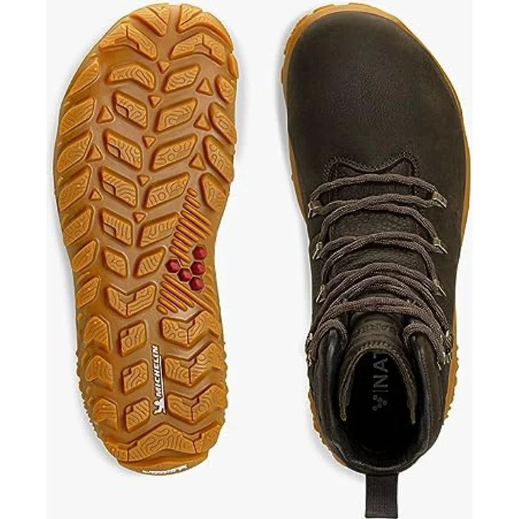 Vivobarefoot Tracker Forest Esc, Hohe barfuß Wanderschuhe für Damen mit maximaler Bewegungsfreiheit, Braun – Bild 4