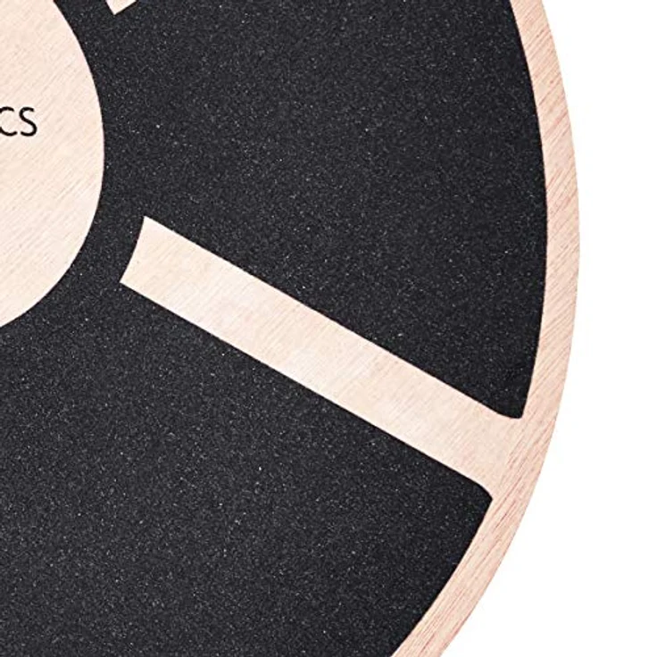 Amazon Basics Balancebrett aus Holz, Schwarz – Bild 3