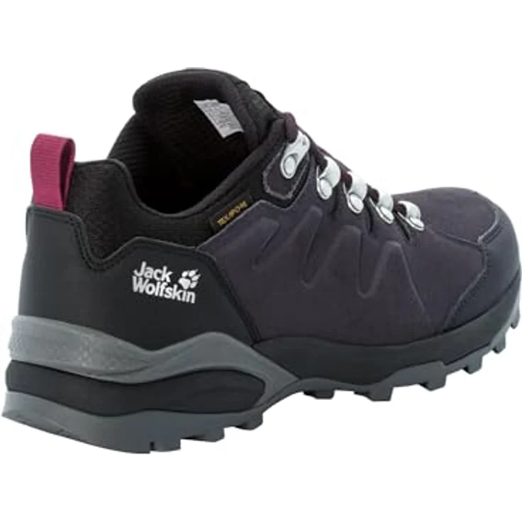 Jack Wolfskin REFUGIO TEXAPORE LOW W, Wasserdichtes Wanderschuhmodell mit Dämpfung und profiliertem Gummi-Sohle für sicheren Halt – Bild 5
