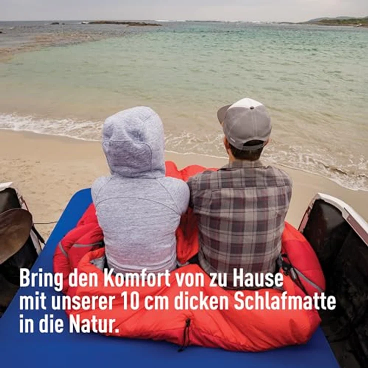 Sea To Summit Comfort Deluxe, Isomatte für Camper Van mit multifunktionalem Ventil und Pillow Lock Patch System, ideal für Volkswagen T5/T6 California – Bild 4