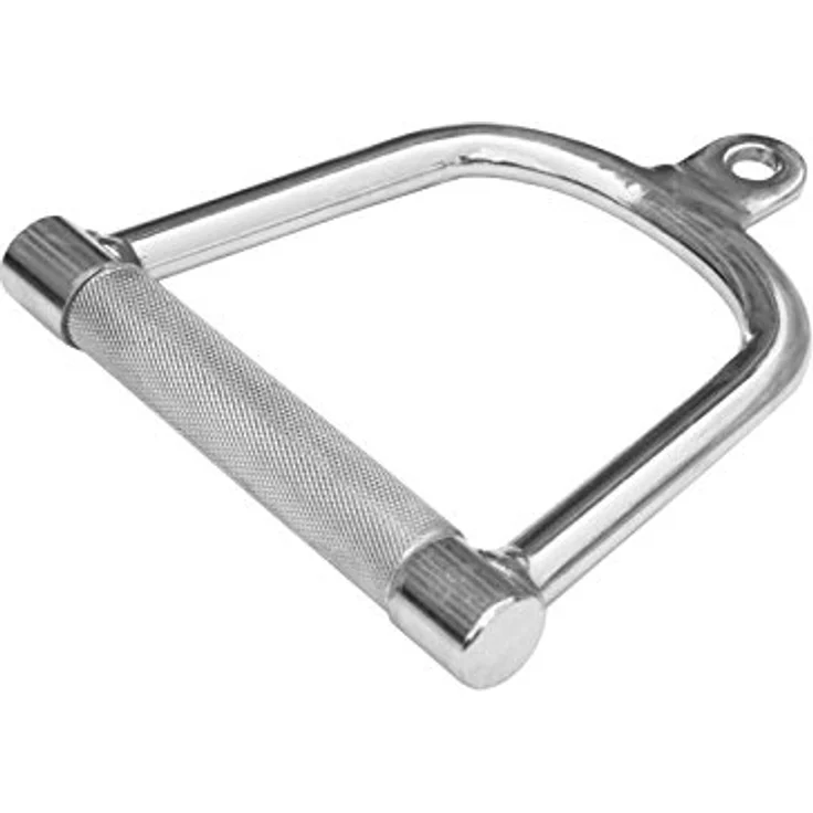 Sporttrend 24® Einhandgriff lang Trizepgriff Bizepgriff Trainingsgriff Seilzuggriff Kabelzuggriff Griffe für Seilzüge Kabelzüge Silber – Bild 4