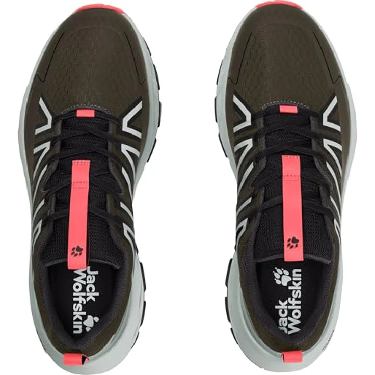 Jack Wolfskin Wild Hike Low M, Herren Wanderschuhe mit TEXARIDE-Technologie und optimalem Grip, grün – Bild 7