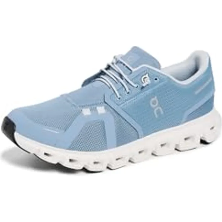 ON Running CLOUD 6, Laufschuhe mit Cloud Tec®-Technologie und Speedboard®, hellblau, Größe 38
