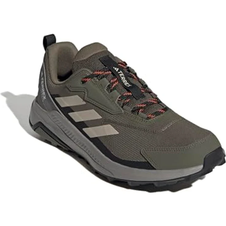 adidas TERREX ANYLANDER, Wanderschuh mit Traxion Außensohle und Recyclingmaterialien, schwarz – Bild 4