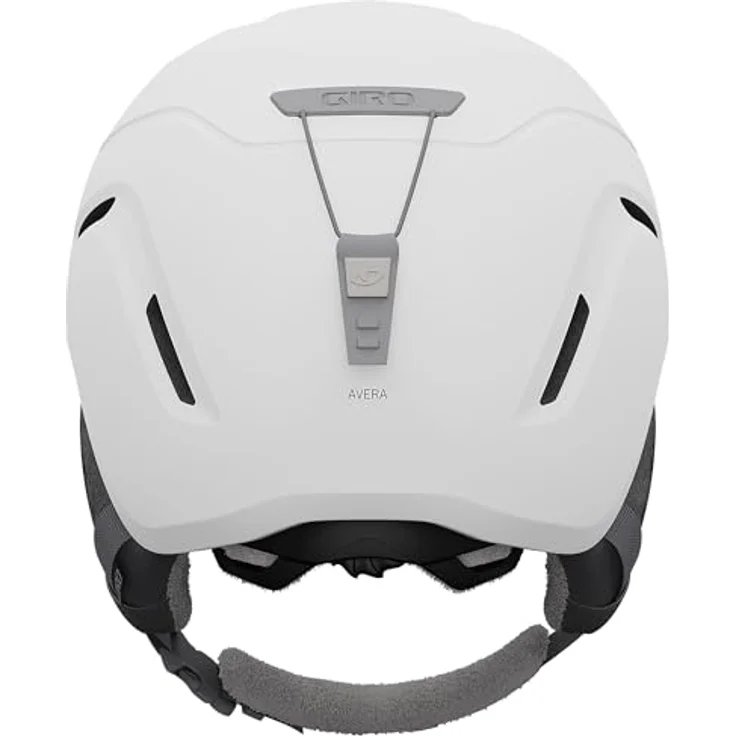 Giro Avera Helm, Skihelm für Wintereinsatz mit Thermostatsteuerung, Matt Weiß, Größe M – Bild 3