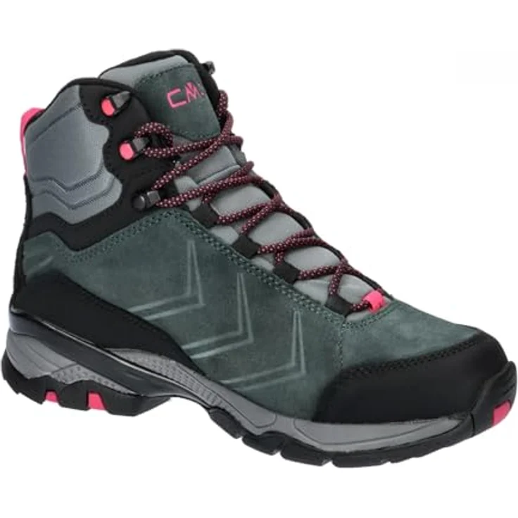 CMP Campagnolo Women's Melnick Mid Trekking Shoes, wasserdicht, Leder, Grün, Größe 41 – Bild 9