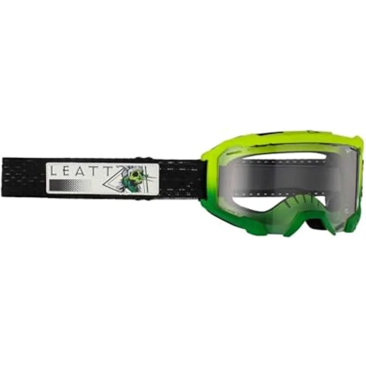 Leatt Goggle Velocity 4.0 MTB, Skibrille mit langlebiger, robustem Design und permanent anti-fog Doppel-Linse, Klar (Zombie 83%)