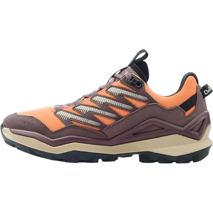 Lowa Maddox Pro GTX Lo Damen Trekkingschuhe, wasserdicht, sportlich und flexibel, Größe 41 EU, grau – Bild 2