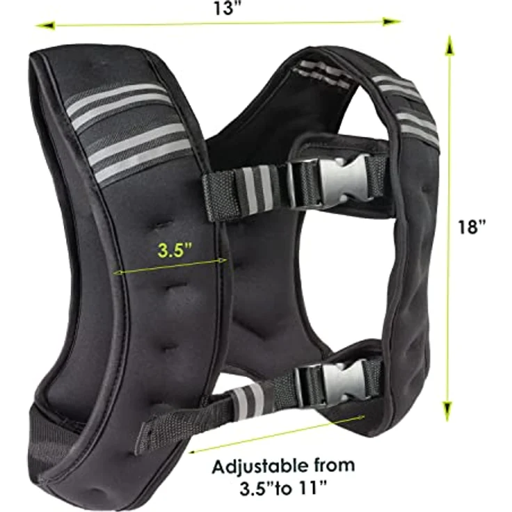 ProsourceFit Unisex – Erwachsene 810244023969 Weste, Schwarz, Einheitsgröße – Bild 2