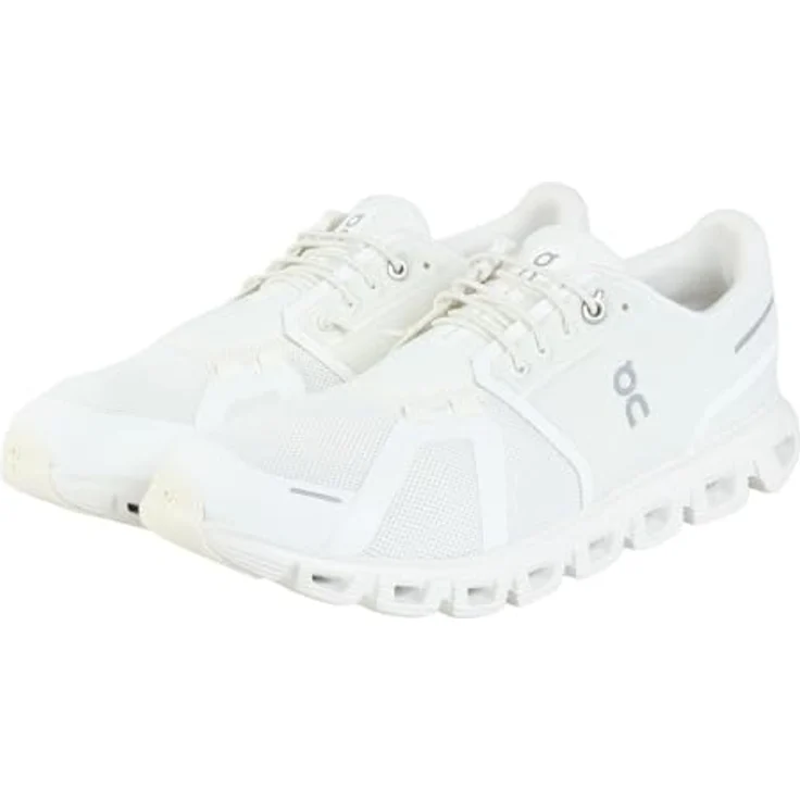 ON Running Cloud 6, Herren Sneakers in Weiß mit CloudTec®-Dämpfung und Schnellschnürsystem, EU 40.5 US 7.5 – Bild 1