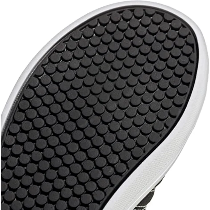 adidas Vs Pace 2.0 K, Laufschuhe für Kinder mit weichem Synthetik-Obermaterial und Gummiaußensohle, cblack/ftwwht/cblack, Größe: 4.5 – Bild 5