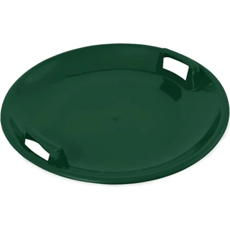 Hamax UFO Schlitten Rutscher, robuster Kunststoff, ergonomische Form, leichter Handhabung, hoher Fahrspaß, ideal für Kinder & Jugendliche, Dark Green