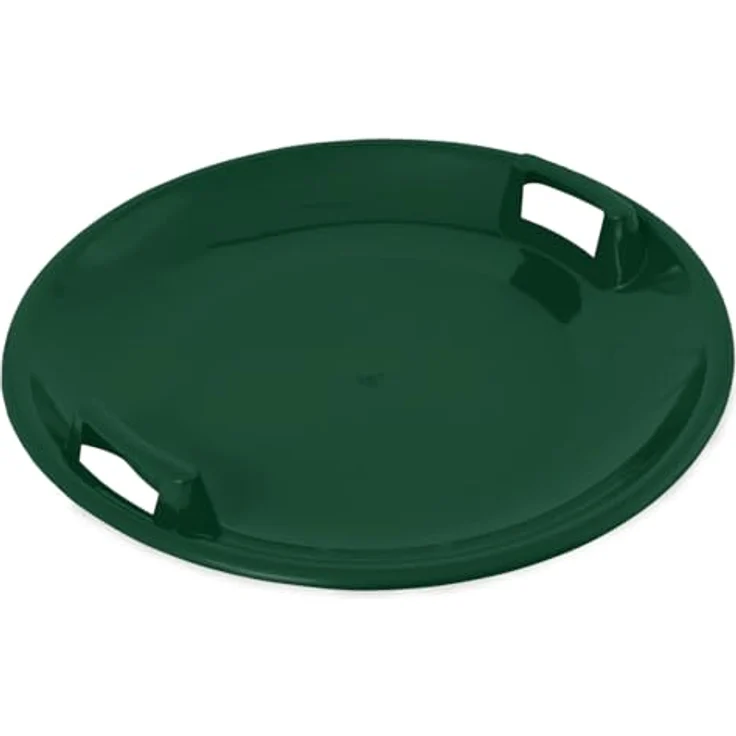 Hamax UFO Schlitten Rutscher, robuster Kunststoff, ergonomische Form, leichter Handhabung, hoher Fahrspaß, ideal für Kinder & Jugendliche, Dark Green