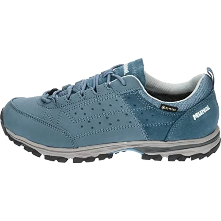 Meindl Durban Lady GTX, Wanderschuhe für Damen, blau, Größe 38, Leder/Textil, Schnürer – Bild 2