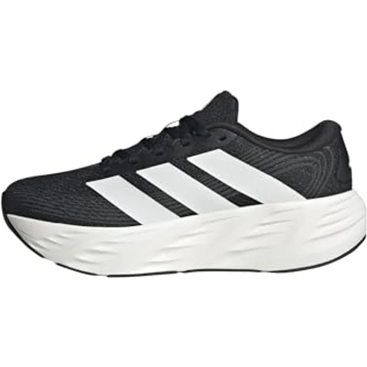 adidas Galaxy 8 Cloudfoam, Laufschuh mit leichter Dämpfung und atmungsaktivem Obermaterial, Weiß/Core Black/Cloud White/Grey Six – Bild 1