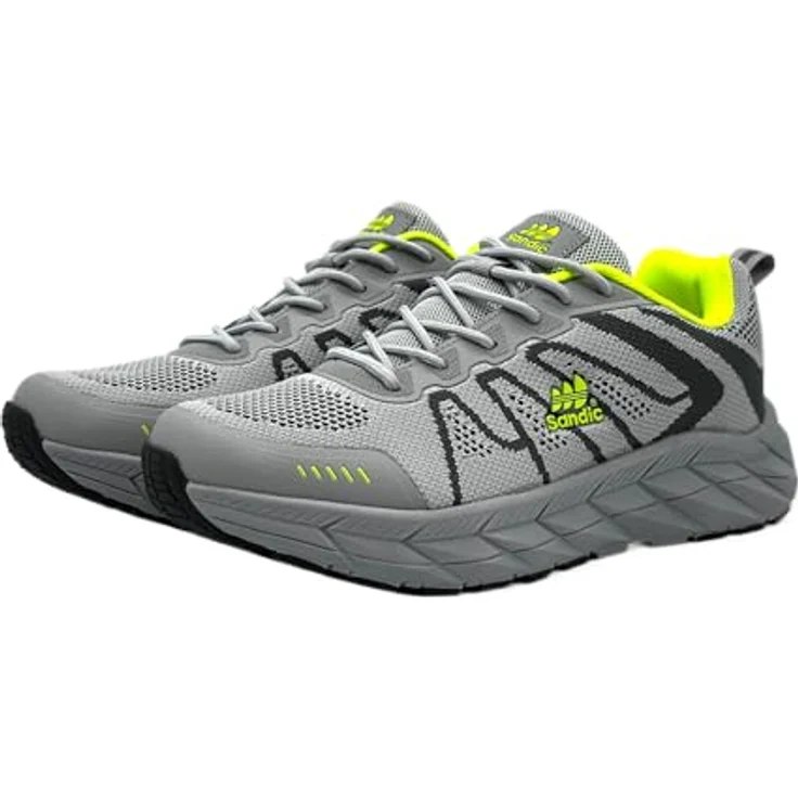 Nowaland Leichte Atmungsaktive Sportschuhe, Laufschuhe mit Mesh-Obermaterial und rutschfester Gummisohle – Bild 3