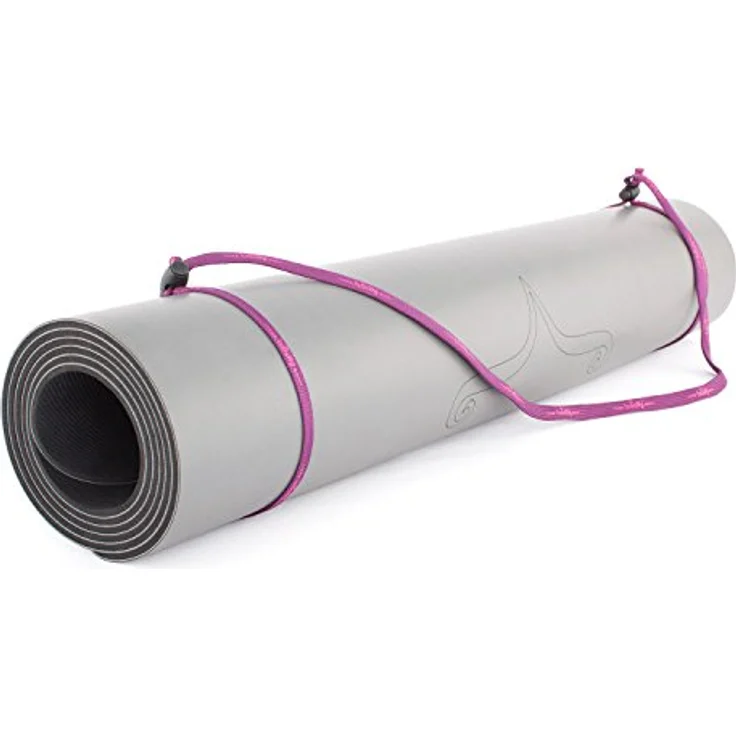 Bodhi | Universal-Yogamatten-Tragegurt | Carrying Strap | Lila-Pink | verstellbare Schlaufe | einfach und günstig | Gurt für Yogamatte – Bild 2
