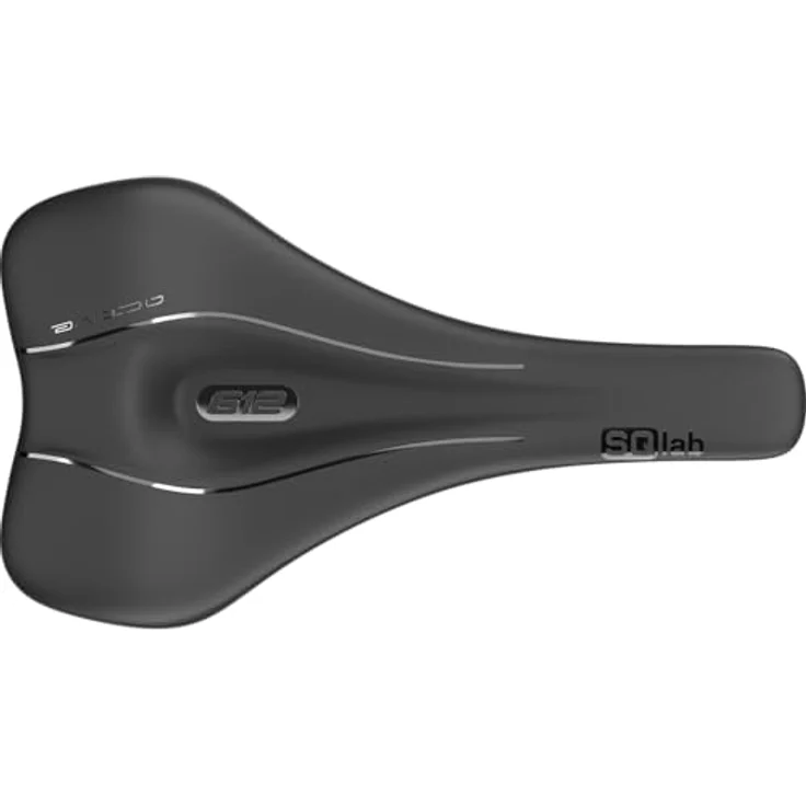SQlab Sattel 612 ERGOWAVE Active 2.2, ergonomischer Rennradsattel mit ACTIVE-Technologie, schwarz, 12 cm – Bild 2