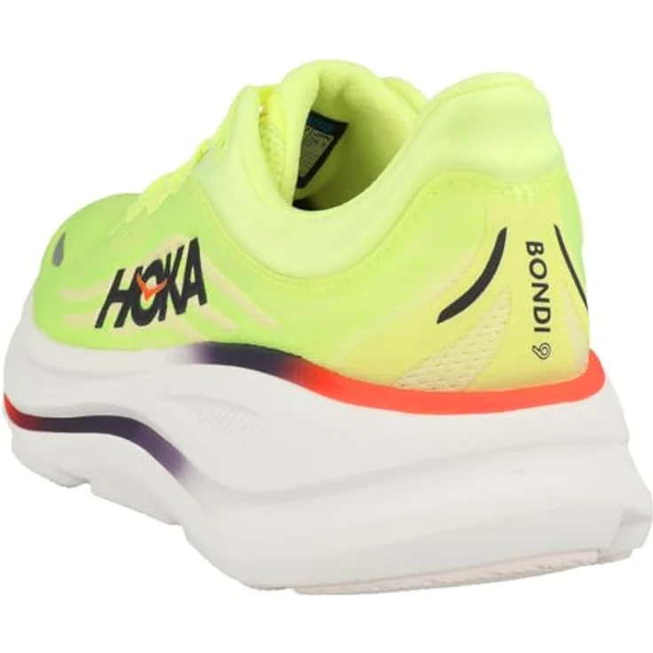 Hoka One One Bondi 9, Laufschuhe aus atmungsaktivem Mesh mit Meta-Rocker-Zwischensohle, grau – Bild 6