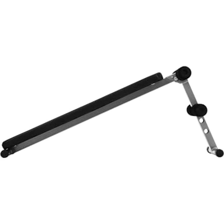 Rebel Schräge Trainingsbank REBEL ACTIVE RBA-2004 für Bauchmuskelübungen, Schwarz, mit verstellbarem Beinstützensystem und bis zu 170 kg Belastbarkeit – Bild 2