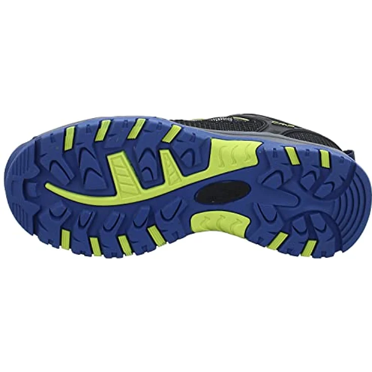 CMP Kids Rigel Low, Flache Multifunktions-Trekking Sportschuhe in Blau mit Schnellschnürsystem und stark profilierter Außensohle, Schuhgröße 36 EU – Bild 4