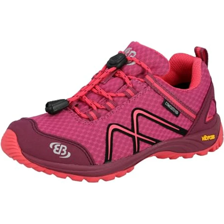 BRÜTTING Guide Outdoorschuh, robuster Wanderschuh mit weichem Textil-Innenmaterial und individuell einstellbarer Schnürung, grau – Bild 1
