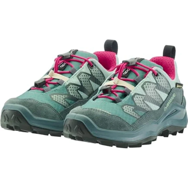 Lowa MADDOX PRO GTX LO JR, Mädchen Halbschuh mit Gore-Tex®-Membran, grün, Größe EUR 34 – Bild 5
