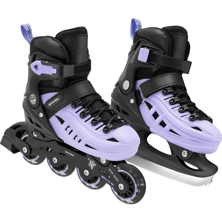 Spokey 4in1 4One Jr Inline Skates, größenverstellbar für Kinder und Jugendliche, Aluminium-Chassis, EN-13843 Sicherheitsstandards – Bild 1