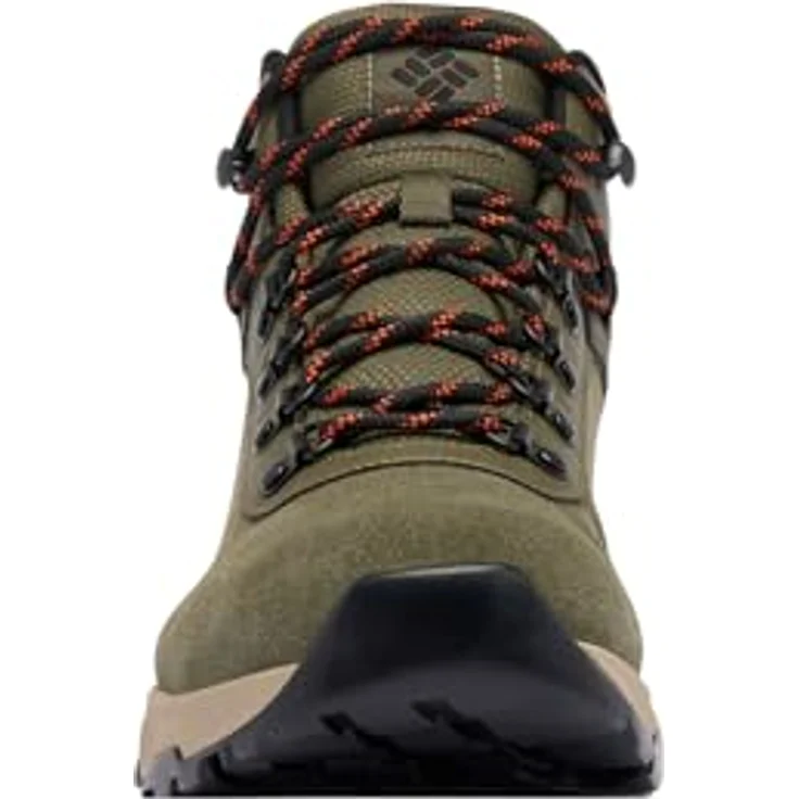 Columbia Newton Wander, Wanderschuhe aus grünem Wildleder mit wasserdichter Omni-Tech Konstruktion und Omni-Grip Laufsohle, Größe 40,5 EU – Bild 9