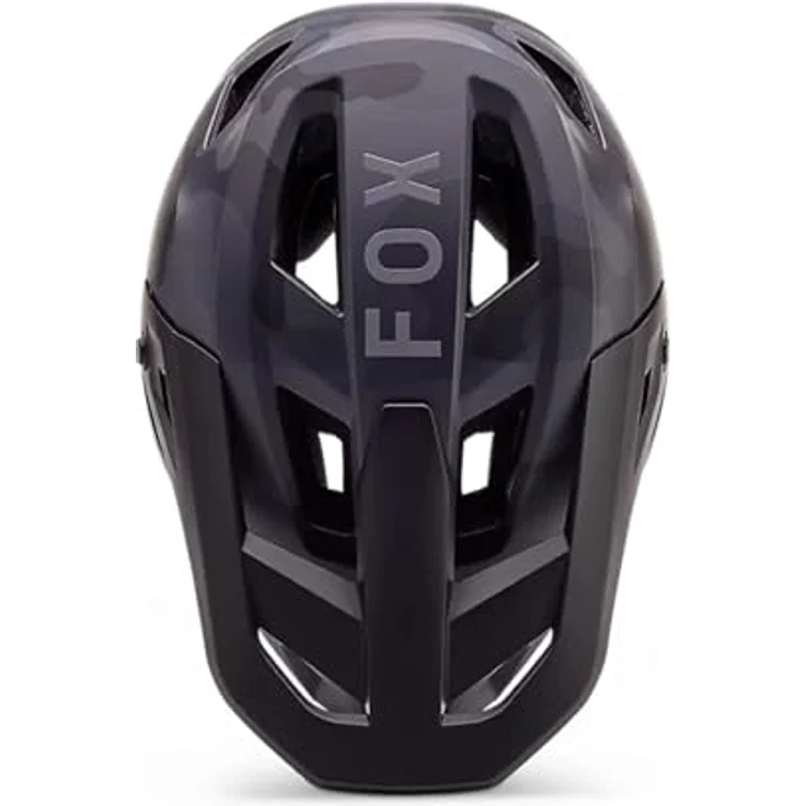 Fox Rampage Camo, Velohelm für Kinder, 49 - 50 cm, Mips-Technologie, 360-Grad-Belüftung, brillenkompatibles Visier – Bild 4