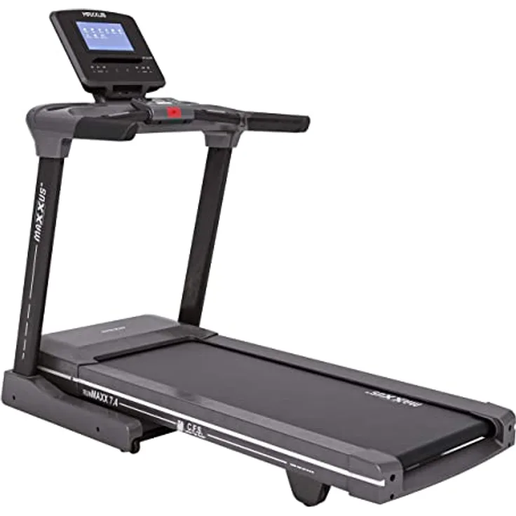 Maxxus Laufband RunMaxx 7.4 - Klappbar, Touchscreen, WLAN, Elektrisch, 20 km/h, 36 Programme, 16 Steigung, 130 kg, 3 PS, Lauffläche 140x51cm - Treadmill, Heimtrainer für Zuhause, Fitness