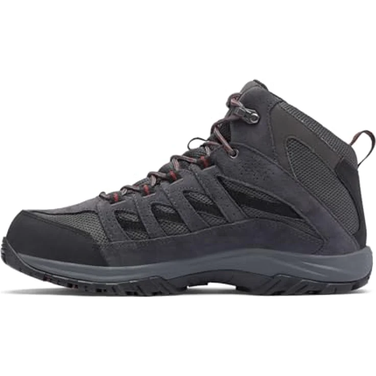 Columbia Sportswear Crestwood Mid BM0652089, wasserdichte Herren-Wanderschuhe mit Omni-TECHâ„¢ Konstruktion und TECHLITEâ„¢ Zwischensohle, grau – Bild 7