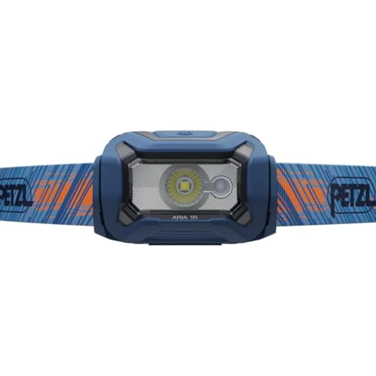 PETZL ARIA 1R RGB Stirnlampe, wiederaufladbare 475 Lumen mit rotem, grünem und blauem Lichtmodus, blau – Bild 2