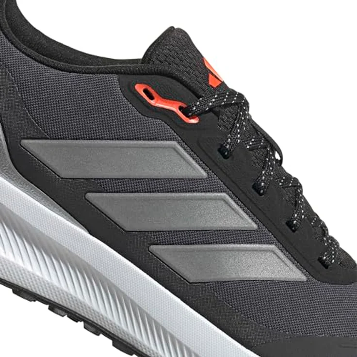 adidas Running Shoes JI4084, Laufschuhe mit wasserabweisendem Obermaterial und Cloudfoam Dämpfung, schwarz, Größe 41 1/3 – Bild 11