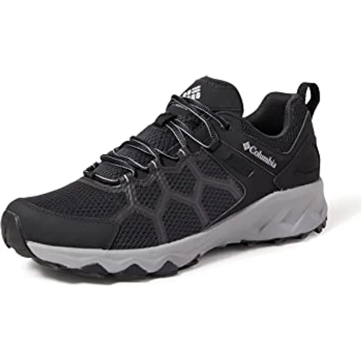 Columbia Peakfreakâ„¢ II, Herren Wanderschuhe, atmungsaktive Synthetik-Oberfläche, Größe 44.5, Schwarz