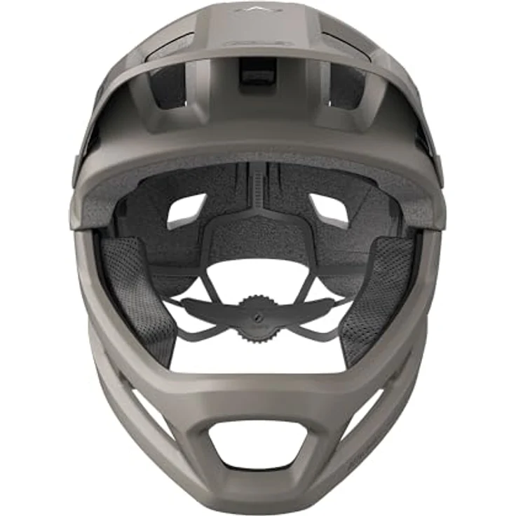 ABUS MTB-Helm YouDrop FF, Fullface-Helm für Kinder und Jugendliche, abnehmbarer Kinnschutz, grau, Größe S – Bild 2